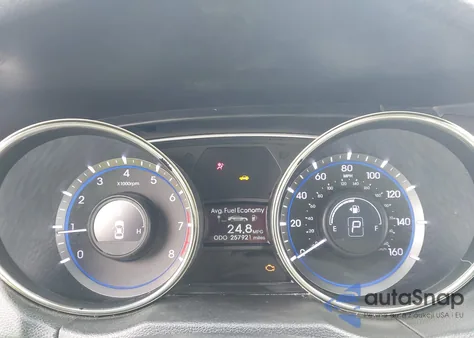 2013 Hyundai Sonata Gls z USA, uszkodzony, nr VIN 5NPEB4AC1DH624124